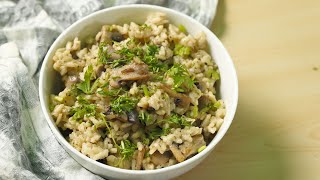 Gordon Ramsays Authentic Mushroom Risotto Recipe  TheFoodXP [upl. by Fiorenza758]