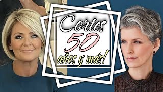 NUEVOS CORTES 2024 Cabello CORTO MUJER 50 años y más Tendencia Femenina [upl. by Ennaxor120]