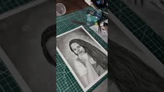 How to use fixative spray on drawing fixativespray camlinfixativespray art [upl. by Aremmat919]