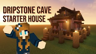 Dripstone Cave Base  Minecraft Build Tutorial [upl. by Niletac]