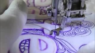 Graffiti Quilting in Time Lapse [upl. by Socin509]