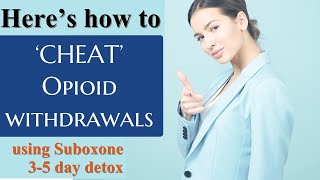 Success story how to get off opioidsopiates without withdrawals ❗️Suboxone 35 day detox [upl. by Amaso]