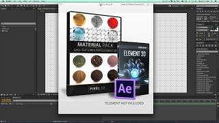 Pixel Lab Material Pack for Videocopilot Element 3D [upl. by Cosette]