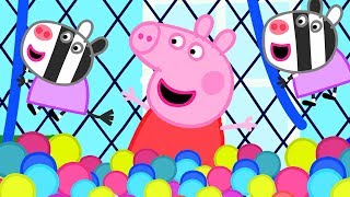 Peppa Pig and George Pig Love the Soft Play Centre  Peppa Pig Official Family Kids Cartoon [upl. by Gati]