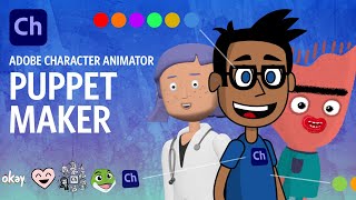 Puppet Maker  Adobe Character Animator Tutorial [upl. by Rozek]