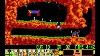 Lemmings PC  Level 1 Just dig [upl. by Hoes]