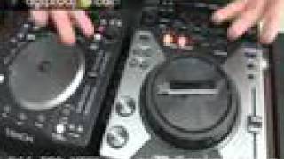 NEW Denon DNS1200 vs Pioneer CDJ400 CDUSBMedia Player [upl. by Grantley230]