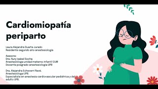 Cardiomiopatía periparto [upl. by Ekaterina]