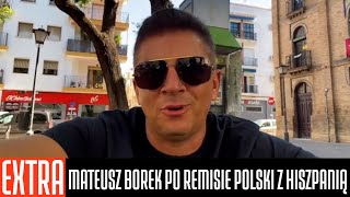 HISZPANIA  POLSKA 11 MATEUSZ BOREK LEWANDOWSKI ZAGRAŁ WIELKI MECZ BRAWA DLA KAPITANA I DRUŻYNY [upl. by Ahsanat991]