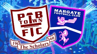 HIGHLIGHTS  LEAGUE  Margate FC v Potters Bar Town FC A  7th March 2023 [upl. by Ojahtnamas309]