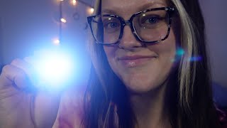 ASMR Bright AF Eye Exam Red Flag Edition 🚩 [upl. by Eidissac]