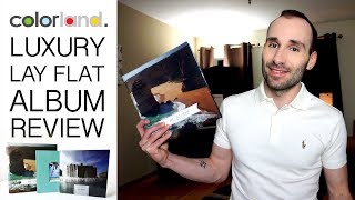 Colorland Luxury Lay Flat Photo Book  Review  Discount Code [upl. by Kohl]