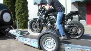 Motortrailer van Tohaco  Luchtgeveerde aanhanger [upl. by Ellison726]