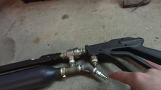 Simple multi shot pneumatic QEV air gun rifle amp How To [upl. by Haceber]