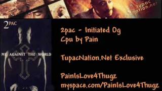 2pac  Initiated Og  Cpu Acapella by Pain  TupacNationNet [upl. by Nitsua]