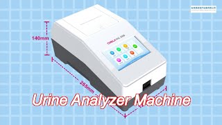 High Quality SemiAutomated Urine Analyzer Machine Portable Hc300 Urine Analyzer [upl. by Leeban]