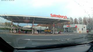 4k Video  Leaving Sainsburys Southwick Sunderland [upl. by Etep802]