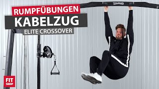 RumpfÜbungen am Crossover Kabelzug  Taurus Elite  Bauchtraining für ein stahlhartes SixPack [upl. by Aldas323]