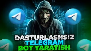 Telefonda dasturlashsiz biznes TELEGRAM BOT yaratish [upl. by Aidul]