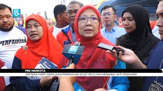 PRK Mahkota Jentera parti Kerajaan Perpaduan terus buat pecutan menangi hati pengundi [upl. by Togram]