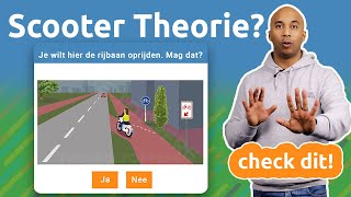 Scooter Theorie 5 Examenvragen [upl. by Ailedua]