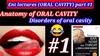 Disease of oral cavity and salivary gland ENT lectures 1 ORAL CAVITY and Salivary gland [upl. by Shoshana]