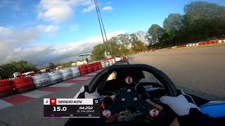 ⏱️ Karting Cardedeu  Sergio Kov onboard lap 43816 [upl. by Novej]