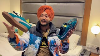 Unboxing of Puma X Staple G Suede LaceUp Sneakers 👟🔥 prabhjotcheema [upl. by Nivets]