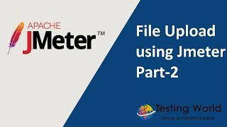 Jmeter Tutorial 21  File Upload in Jmeter  part 2 [upl. by Ohs517]