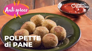 ❤️🥖 POLPETTE di PANE RAFFERMO RICETTA ANTI SPRECO SUPER GUSTOSA😋 [upl. by Drahsir]