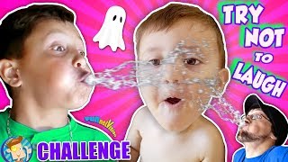 TRY NOT TO LAUGH CHALLENGE FUNnel Family does HAHA [upl. by Eenyaj870]