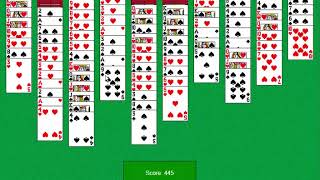 Spider solitaire Windows [upl. by Abih]