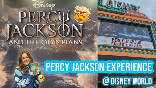 PERCY JACKSON Experience at DISNEY WORLD [upl. by Einehpets]