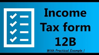 Form 12B  Income and Tax details from Previous Employer [upl. by Lula380]