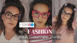 Firmoo Eyeglass Fashion┃Black Friday┃Cyber Monday [upl. by Akinhoj]