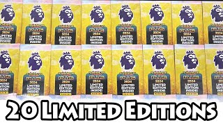 20 LIMITED EDITION PACK OPENING  Adrenalyn XL Plus 2024 Premier League  Autograph amp Signature Hunt [upl. by Auos]