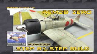 Tamiya  Mitsubishi A6M2b Zero Fighter  132 Scale Model  Step By Step Video Build  Episode1 [upl. by Ashmead]