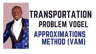 Transportation Problem Vogel Approximation Method  VAM Operation ResearchQuantitative Analysis [upl. by Tjon594]