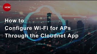 How to Configure WiFi for APs Through the Cloudnet App [upl. by Trenna]