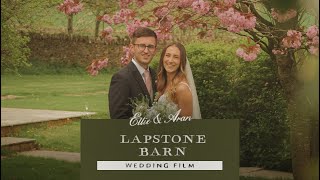 Lapstone Barn  Ellie amp Aran wedding Highlights 2023  Wedding videographer Cotswolds [upl. by Cecelia859]