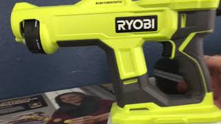 Ryobi Electrostatic Handheld 18V One Sprayer Is Ideal [upl. by Esej]