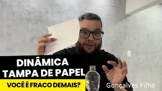 TAMPA DE PAPEL muito forte  DINÂMICA QUEBRA GELO CÉLULAS 371 [upl. by Bastian]