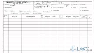 Learn How to Fill the DA form 3161 Request for Issue or Turnin [upl. by Etnauj]