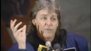 Paul McCartney press conference Dec 7 1989 Toronto [upl. by Kiah892]