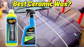 MEGUIARS HYBRID CERAMIC WAX REVIEW CARWASH4YOU [upl. by Lorusso]