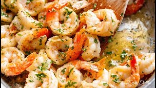 Garlic Butter Shrimp Scampi [upl. by Yrot]