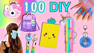 100 DIY  ASTUCES ET PROJECTS DE BRICOLAGE À RÉALISER EN MOINS DE 5 MINUTES [upl. by Kcirdnekal]