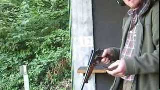 single shot handguns shooting MOA 375 HH Mag TC Contender 4570 Govt Wüthrich GP1175x55 Swiss [upl. by Yanel634]