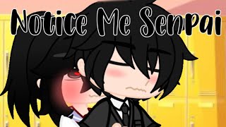 Notice Me Senpai  Song by iHasCupquake  Made by GachaNaj  Yandere Simulator  Taro x Ayano [upl. by Alisa]