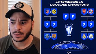 Quoi Tirage au sort LDC  RealCity  PSGBarça [upl. by Audres]